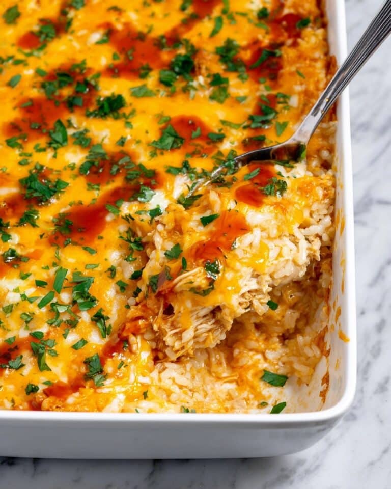 Buffalo Chicken Cauliflower Casserole Recipe