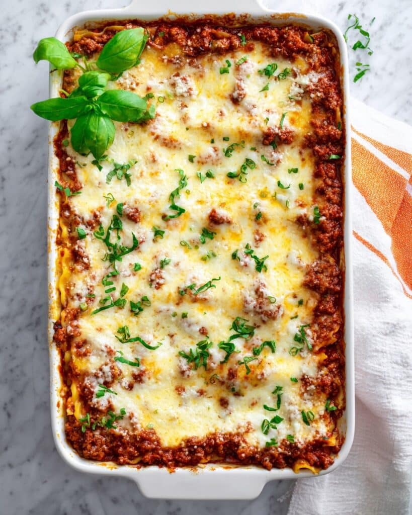 High Protein Spaghetti Casserole Recipe