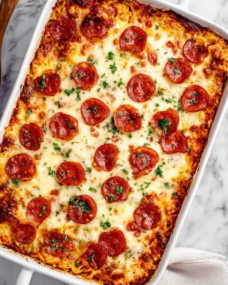 Pizza Pasta Casserole Recipe