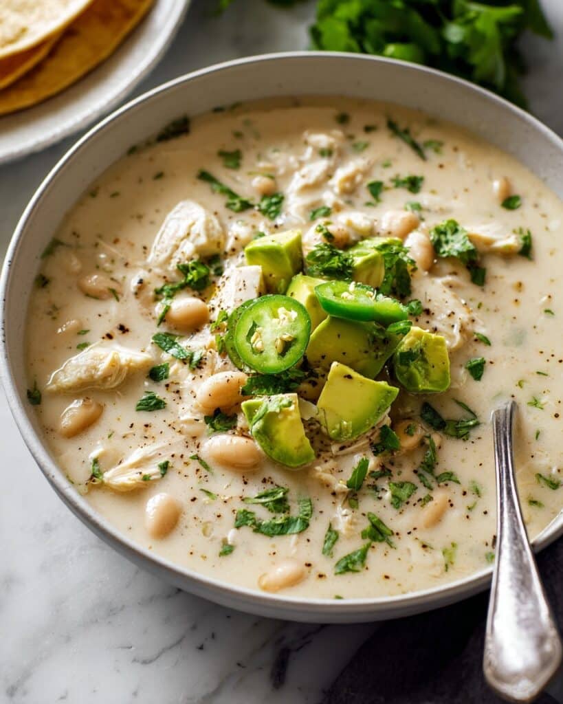 White Chicken Chili in Only 60 Minutes Recipe