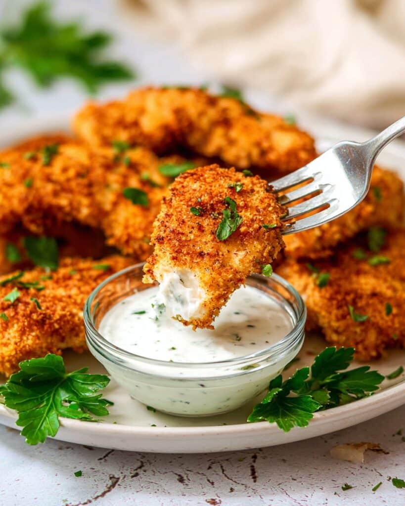 Keto Fried Chicken Tenders Recipe