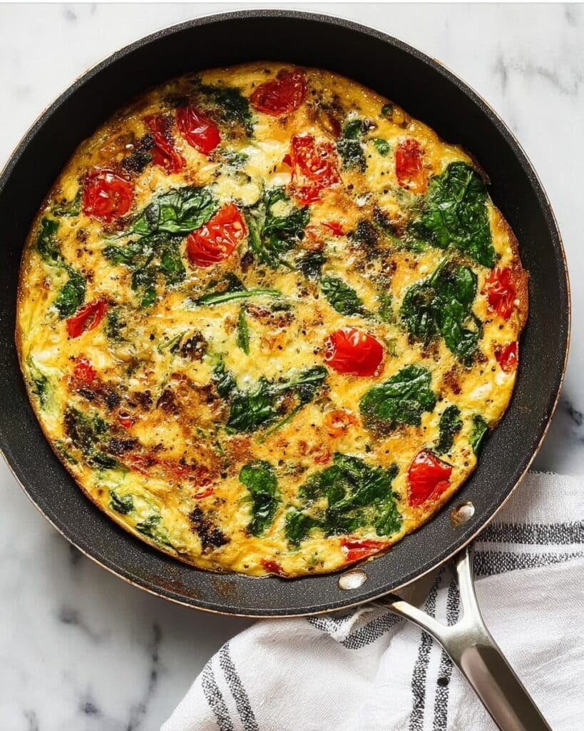 Egg White and Vegetable Frittata Recipe