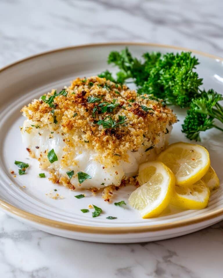 Baked Cod with Lemon and Herbs Recipe