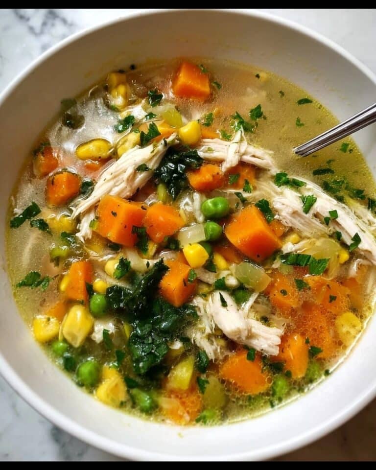 Hearty Chicken and Vegetable Soup Recipe