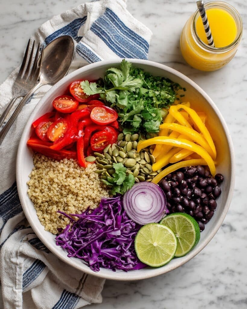 Black Bean and Quinoa Burrito Bowl Recipe