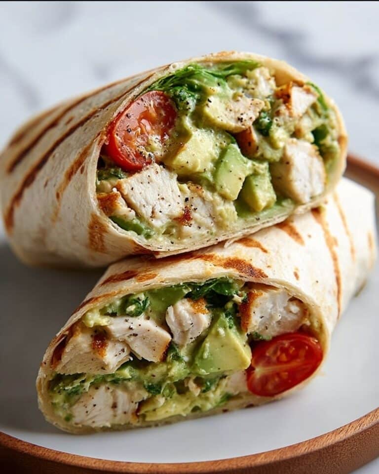 Turkey Avocado Wraps Recipe