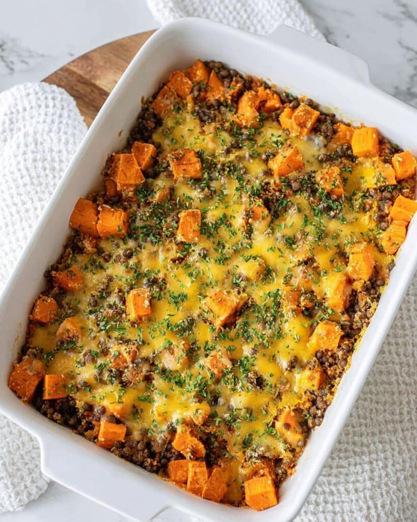 Sweet Potato Ground Beef Casserole Recipe