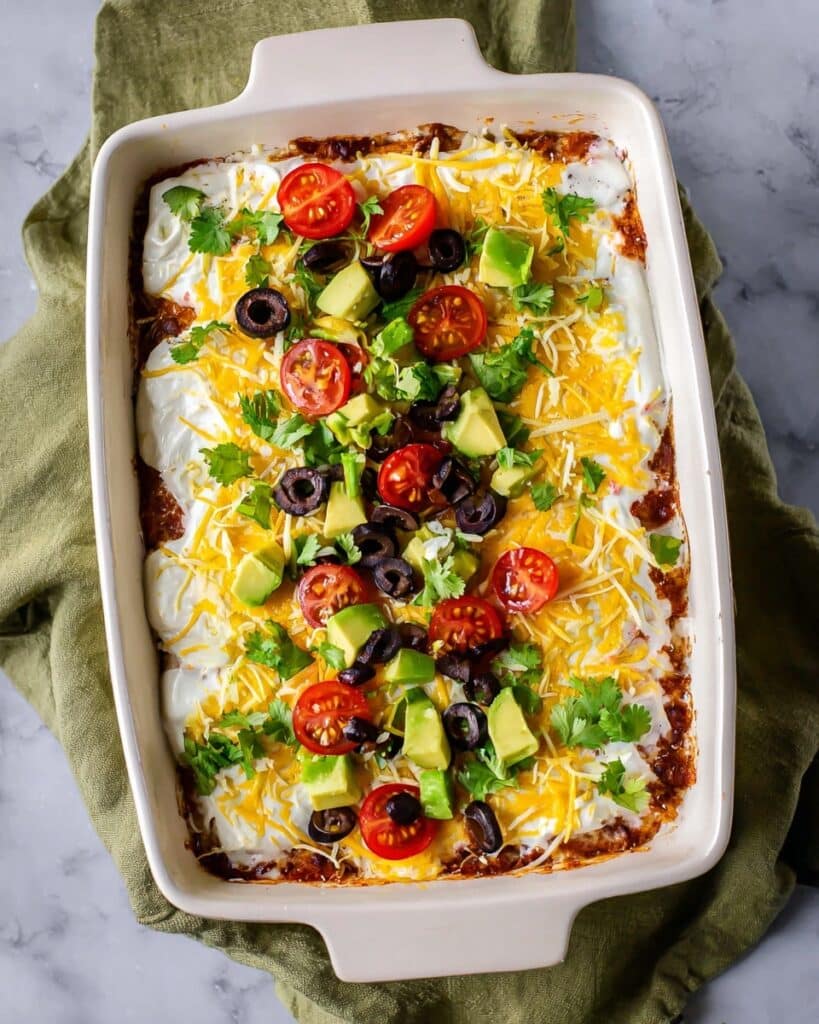 Low Carb Taco Casserole Recipe