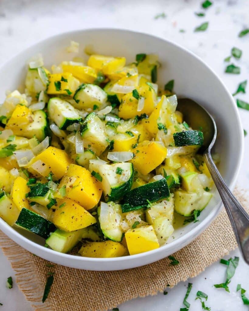 Sautéed Zucchini and Squash Recipe