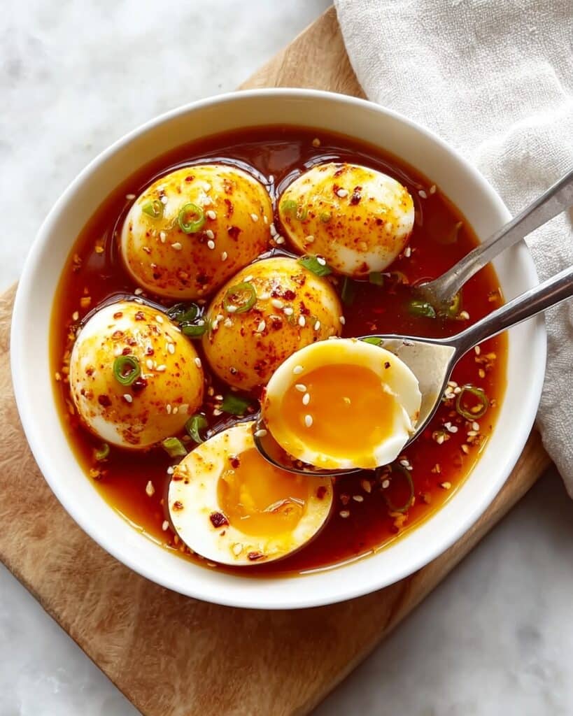 Spicy Gochujang Eggs Recipe