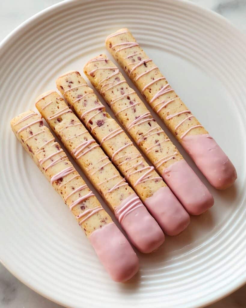 White Chocolate Cranberry Cookie Sticks – Egg Free Recipe