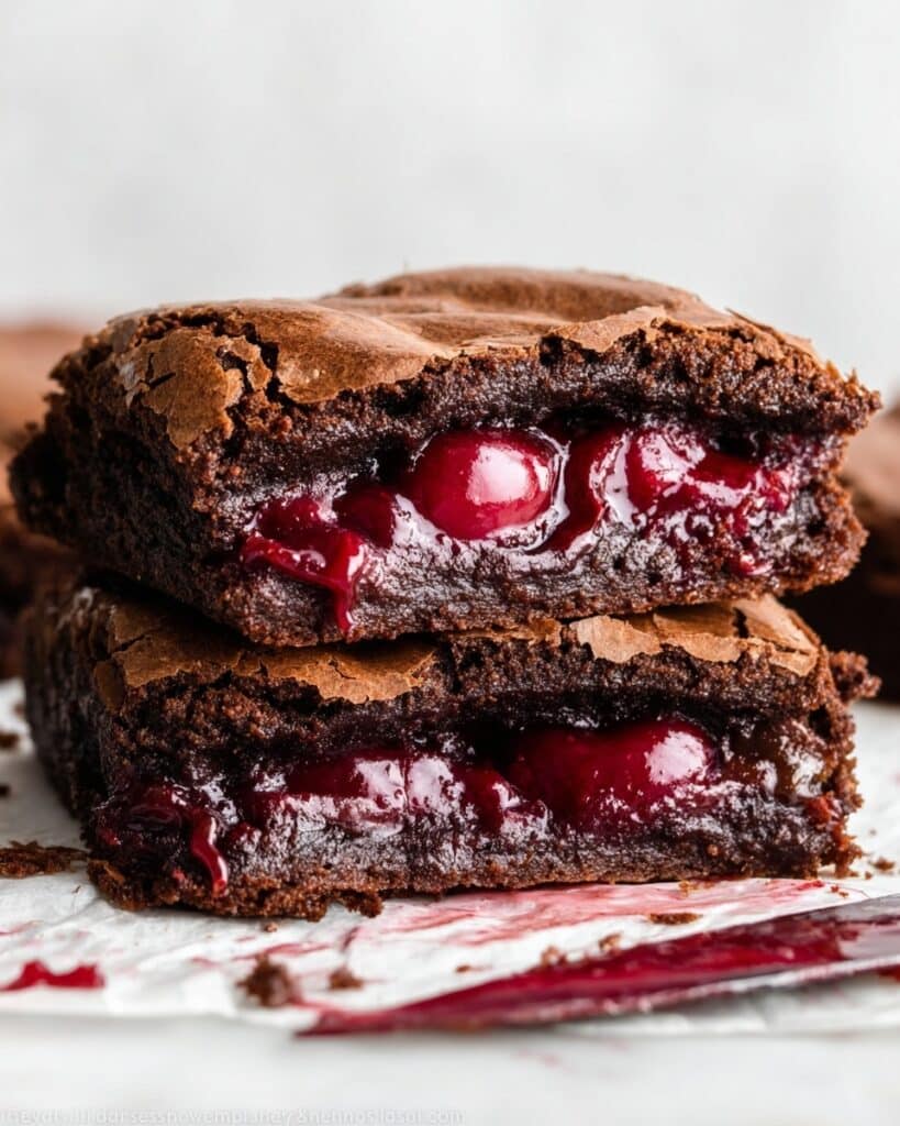 Super Fudgy Raspberry Stuffed Brownie Cookies Recipe