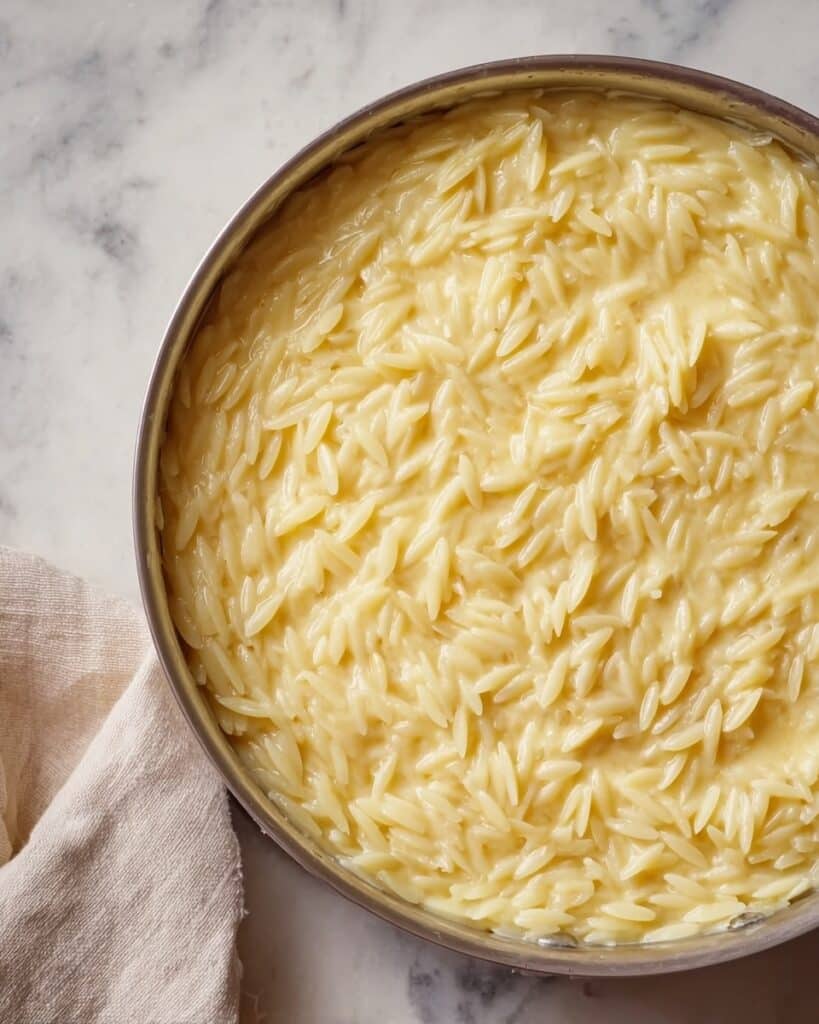 Creamy Cottage Cheese Orzo Recipe