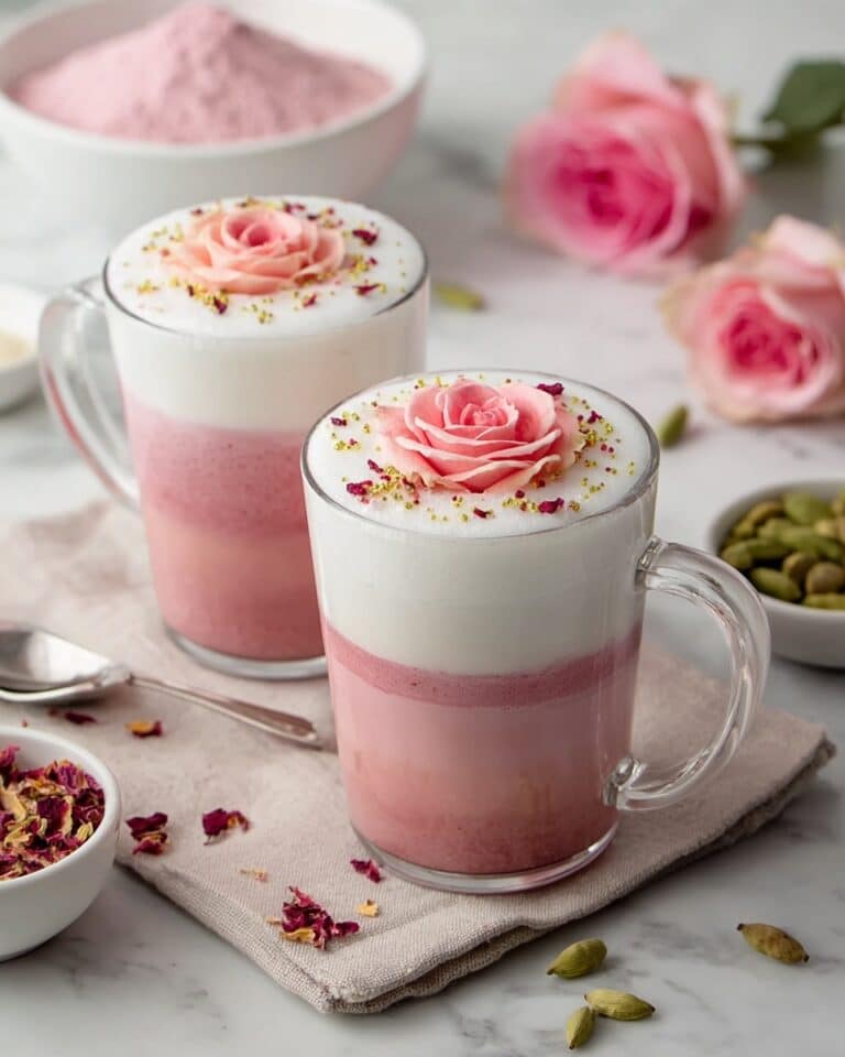 Rose Vanilla London Fog Recipe