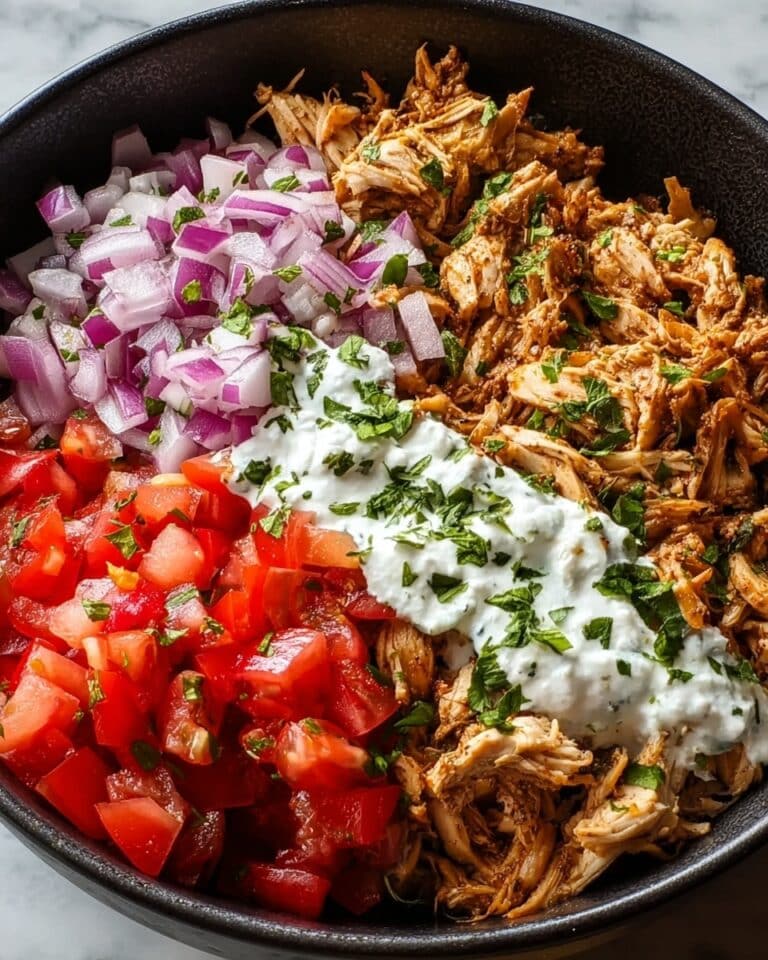 Slow Cooker Pulled Chicken Shawarma Recipe