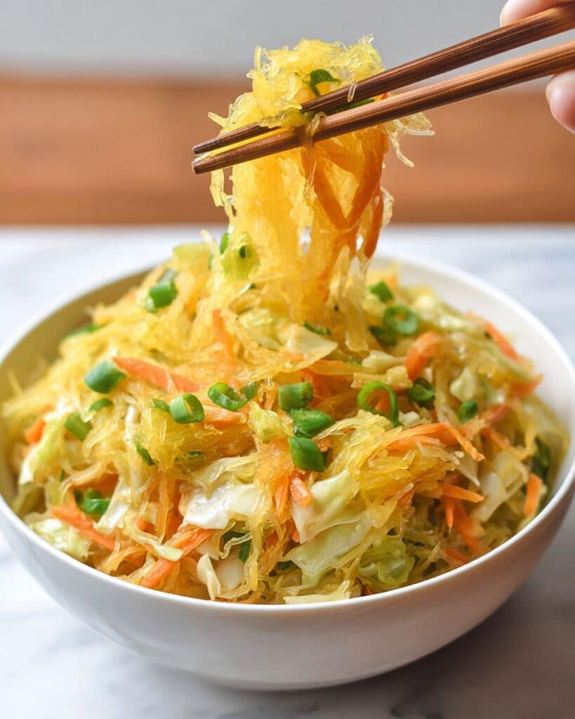 Spaghetti Squash Chow Mein Recipe
