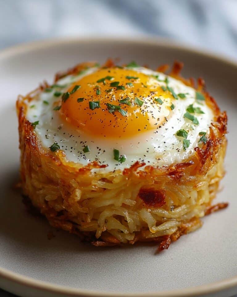 Baked Eggs Napoleon Recipe
