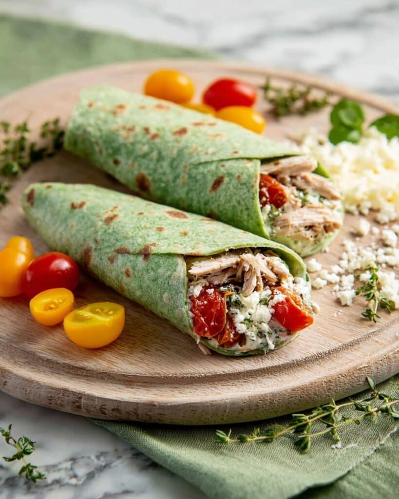 Mediterranean Mackerel Wraps Recipe
