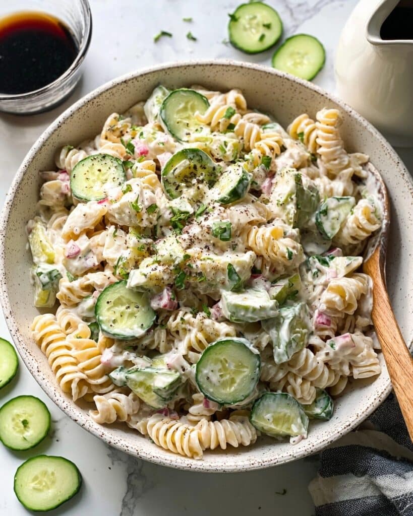 Tzatziki Pasta Salad Recipe