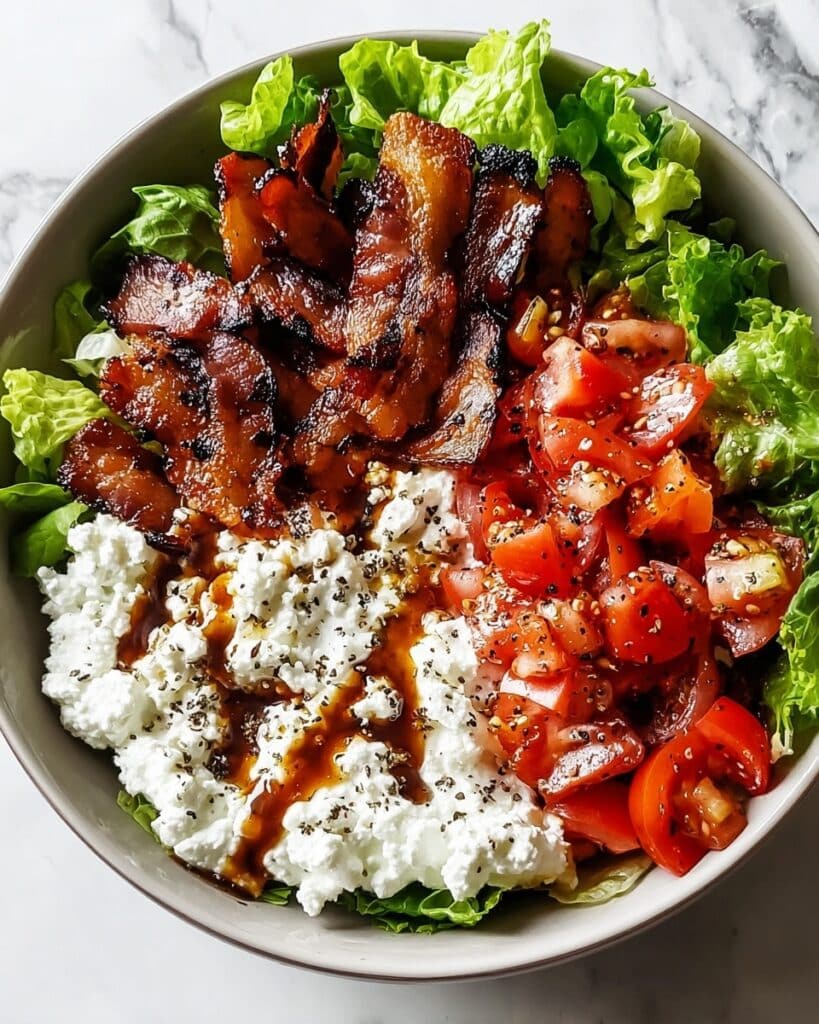 BLT Cottage Cheese Bowl Recipe