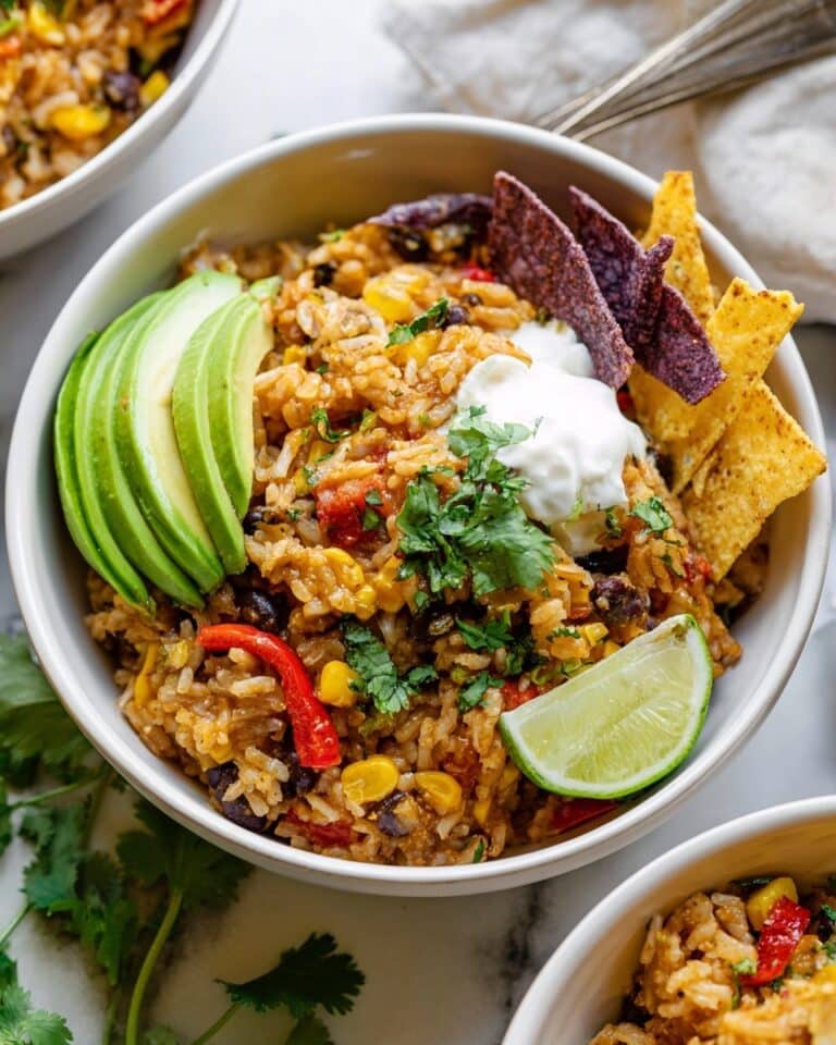 Southwest Chicken Rice Bowls Recipe