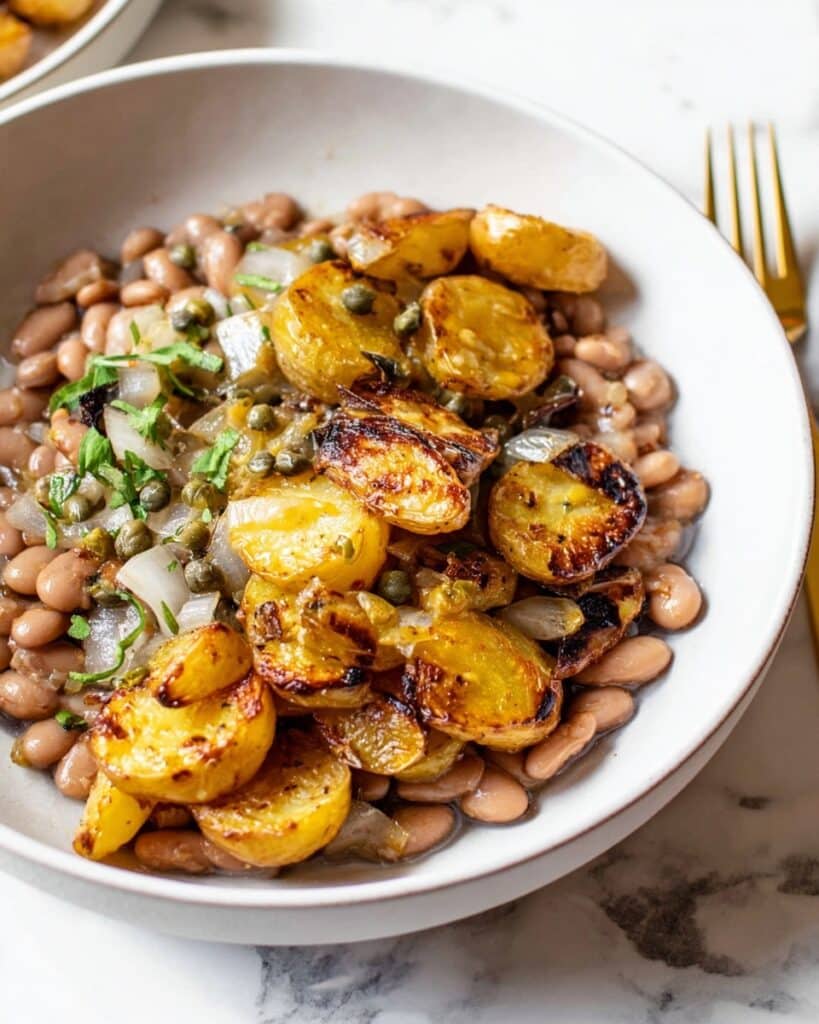 Roasted Potato & Bean Marbella Recipe