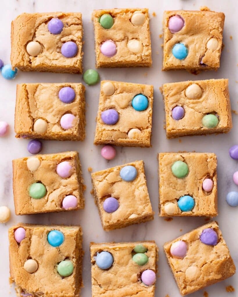 Easter M&M’S Cookie Bars Recipe