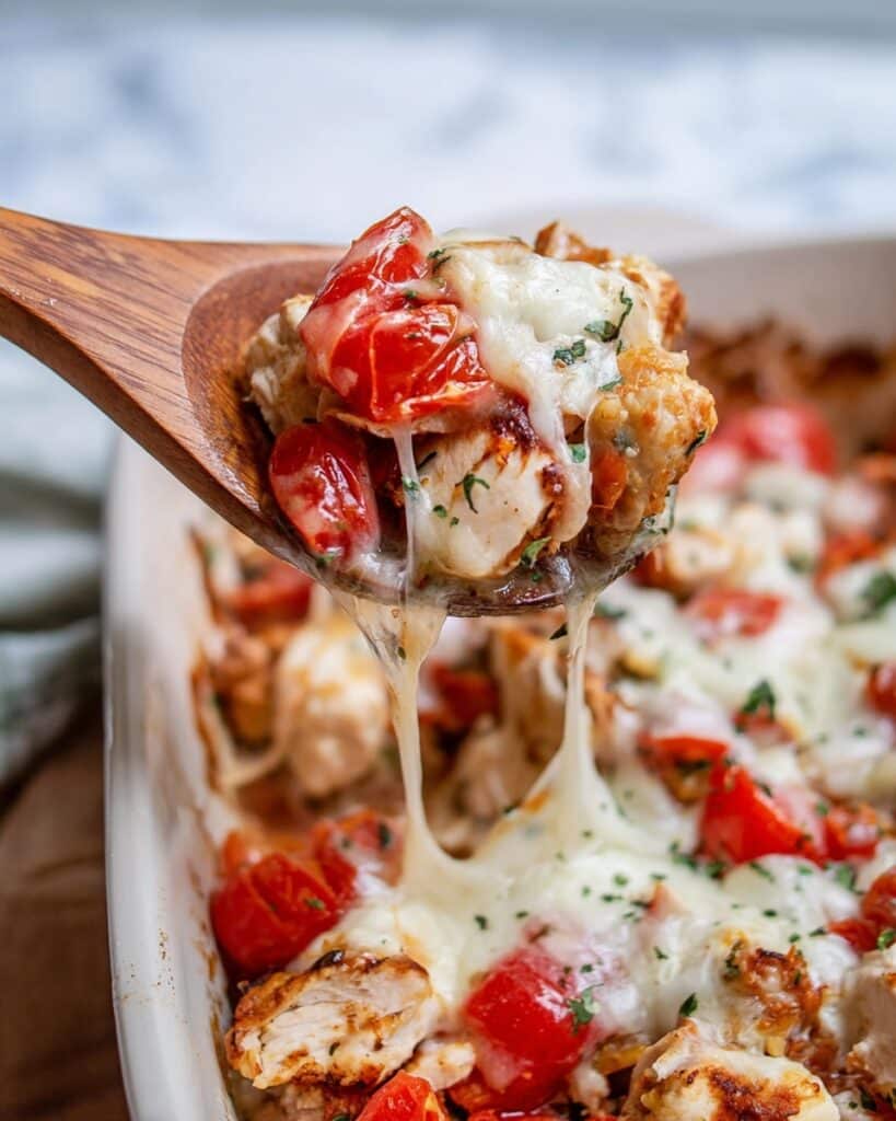 Bruschetta Chicken Casserole Recipe