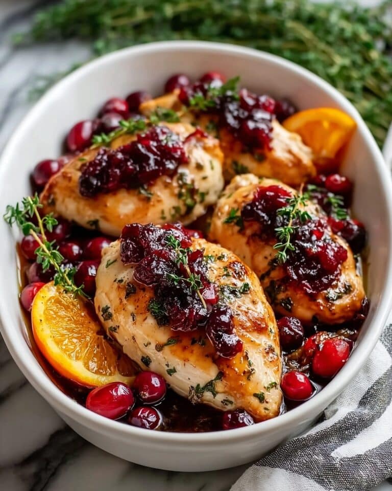 Cranberry Orange Chicken Recipe