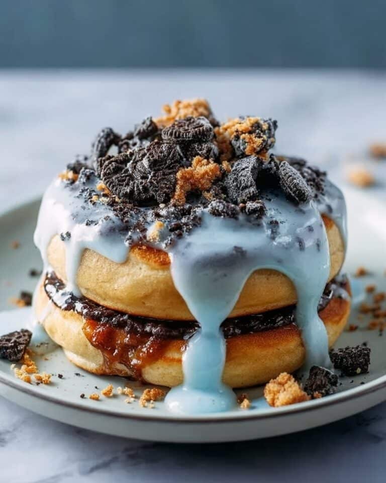 Cookie Monster Cinnamon Rolls Recipe