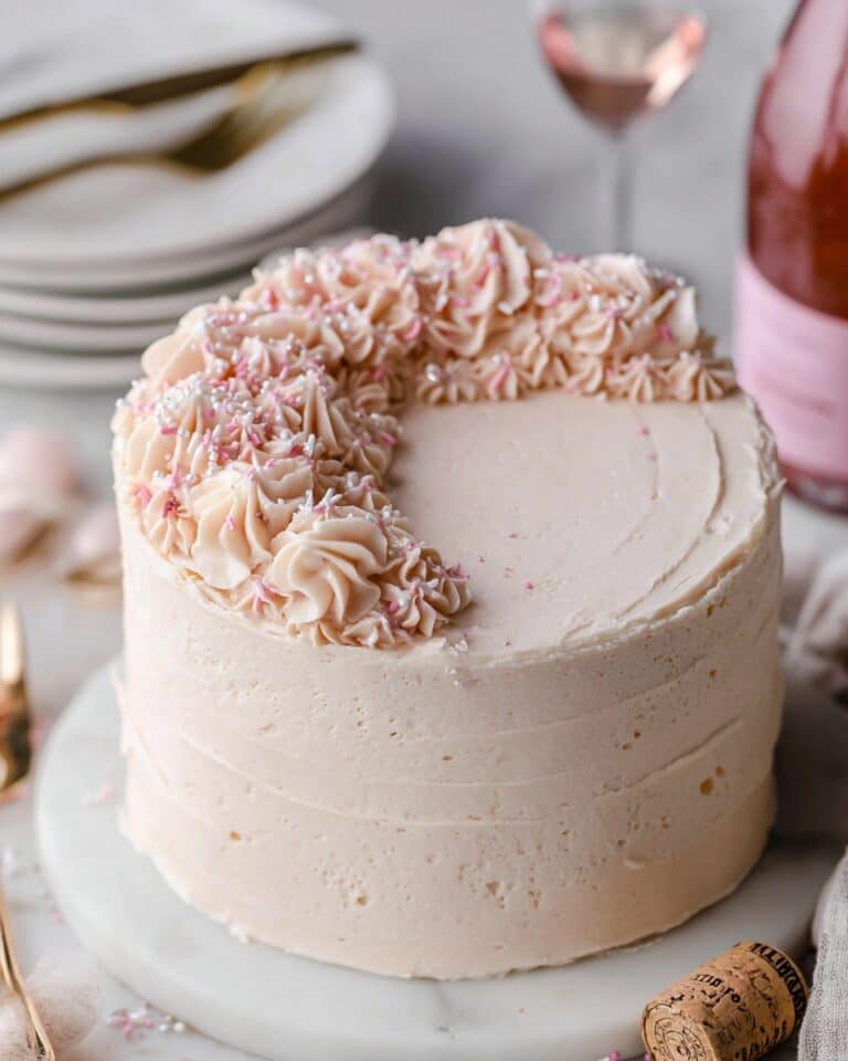 Pink Champagne Cake Recipe