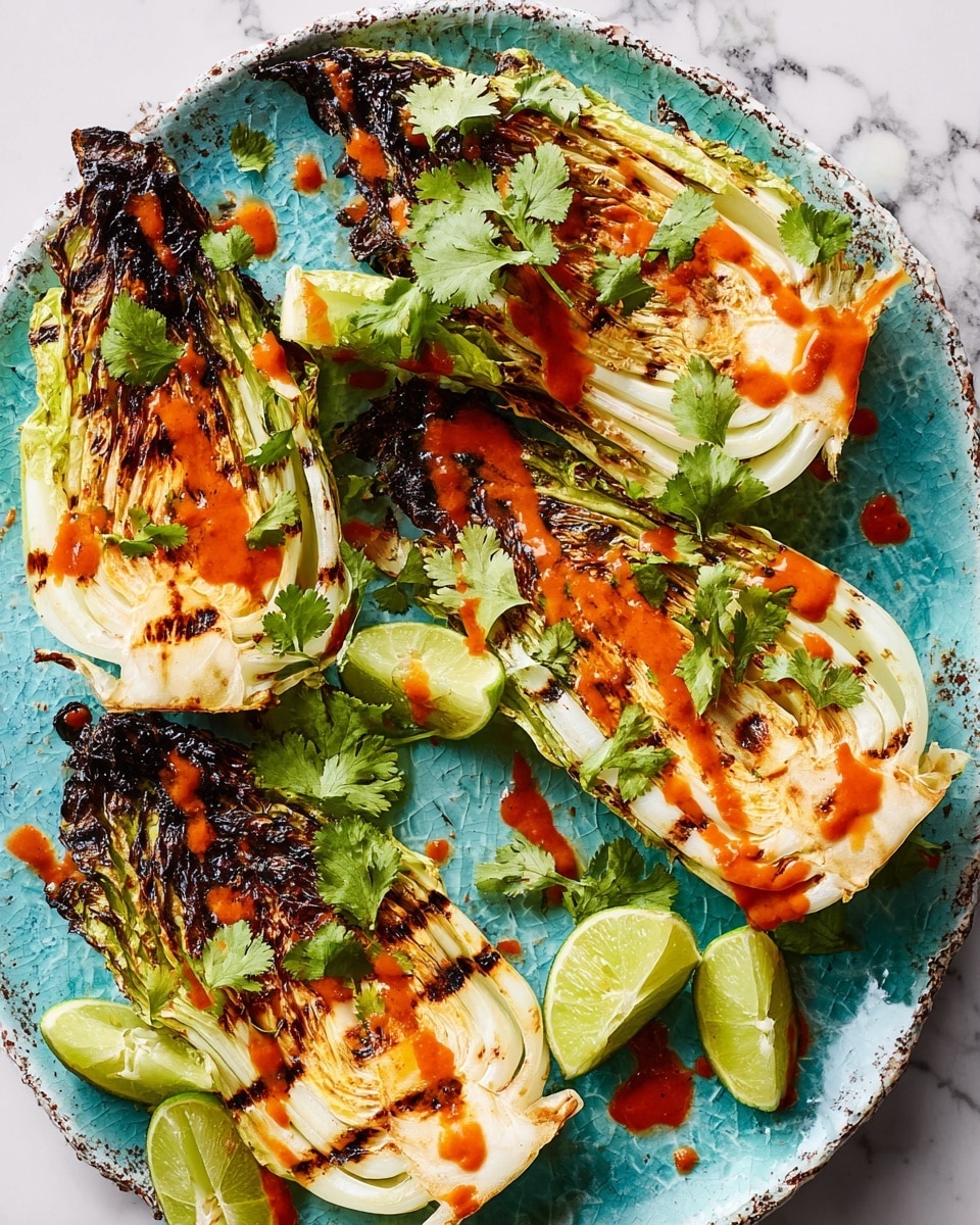 Grilled Cabbage with Sweet Chili Sauce Recipe