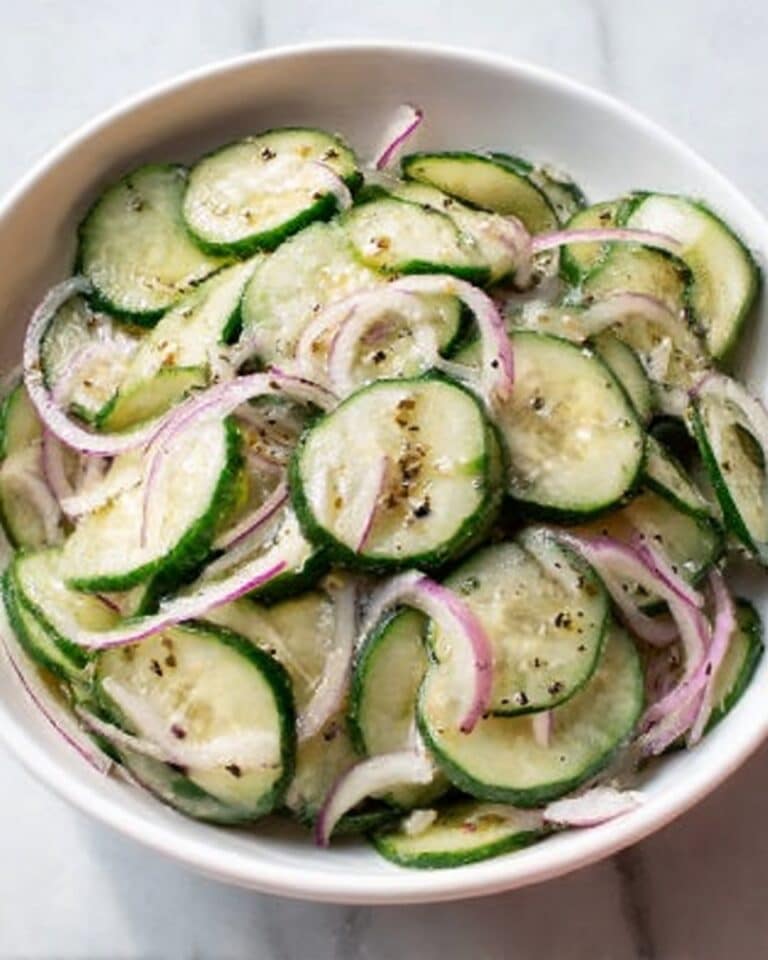Creamy Asian Cucumber Salad Recipe
