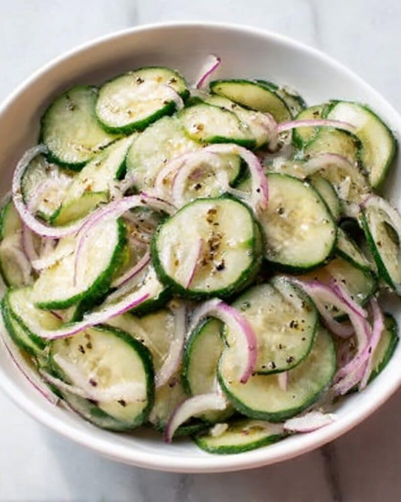 Creamy Asian Cucumber Salad Recipe