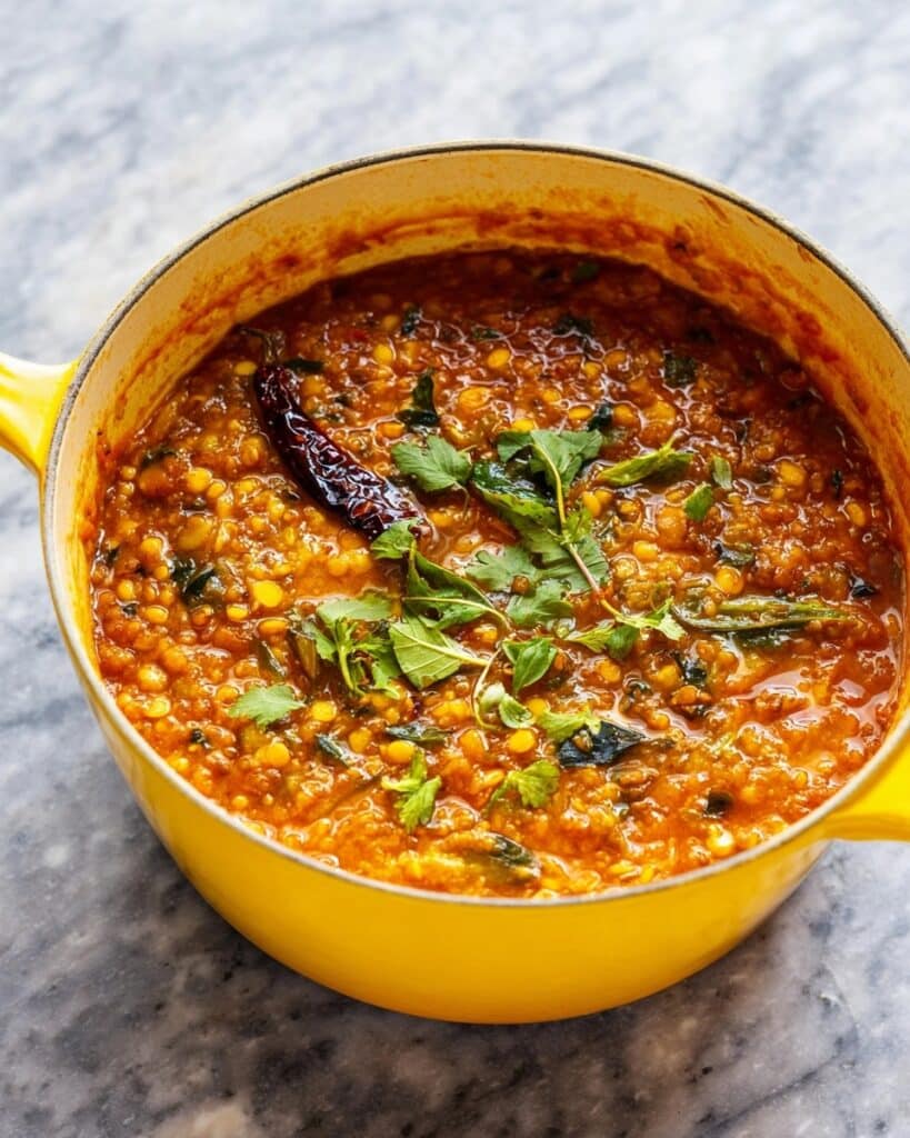 Creamy Spiced Chana Dal (Indian Lentil Curry) Recipe