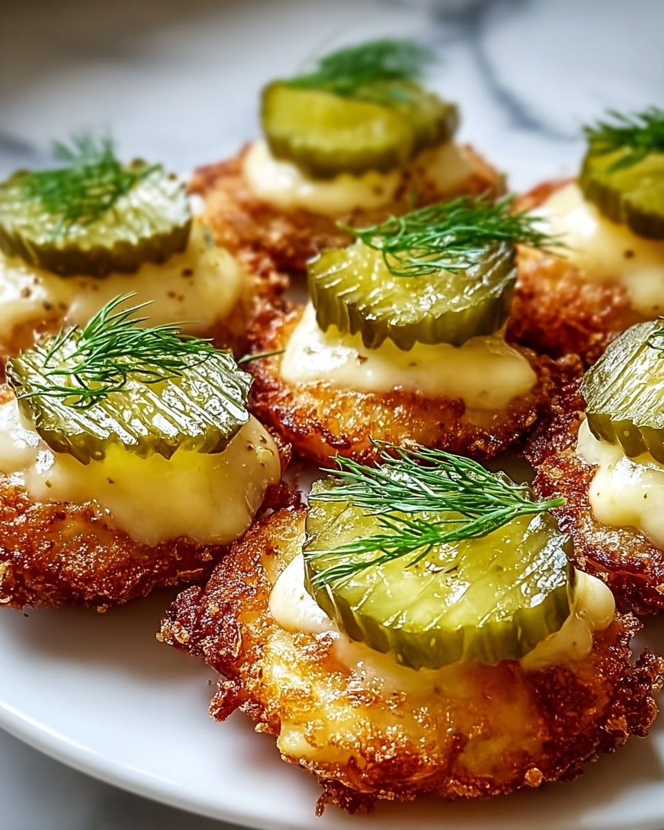 Dill Pickle Cheese Ritz Bites Recipe