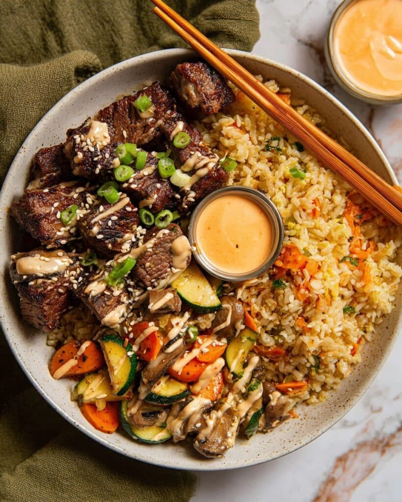 Hibachi Steak Bowls Recipe