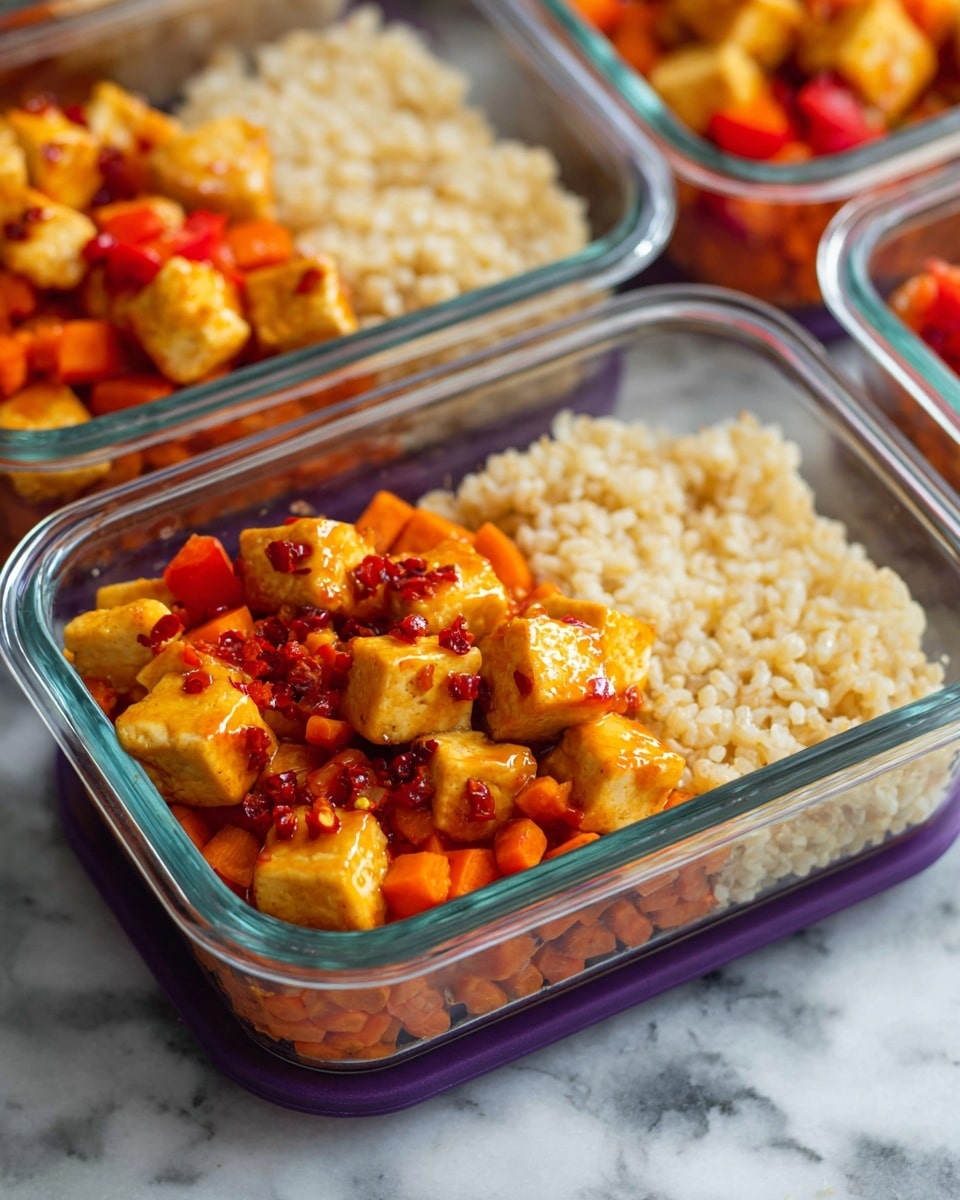 Sweet Chili Tofu Bowls Recipe