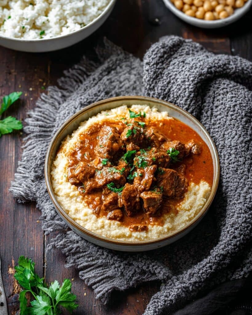 Hünkar Beğendi (Ottoman Eggplant Purée with Lamb Stew) Recipe