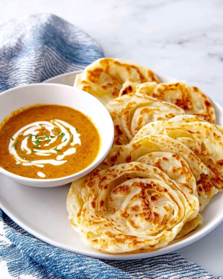 Perfectly Flaky Roti Canai Recipe