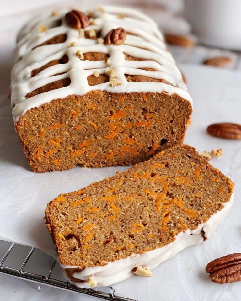 The Best Protein Carrot Cake Loaf You’ll Ever Have! Recipe