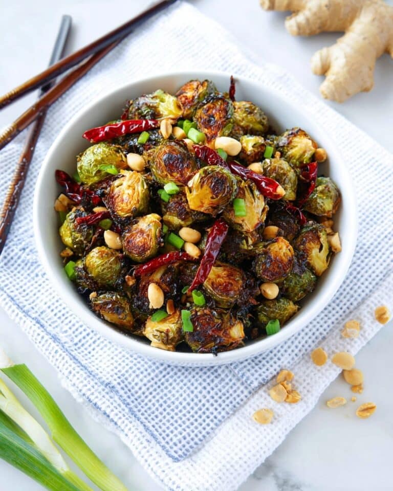 Kung Pao Brussels Sprouts Recipe