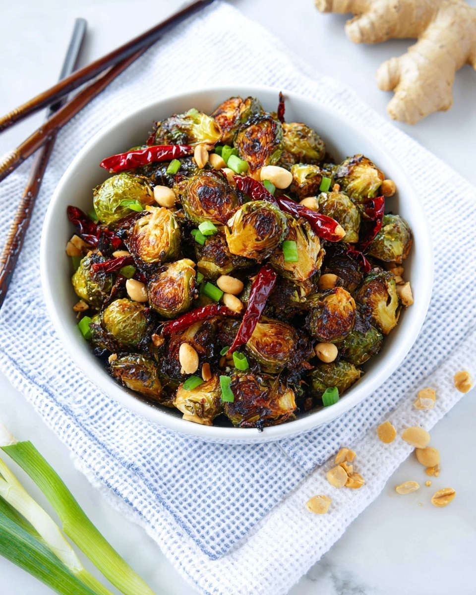 Kung Pao Brussels Sprouts Recipe