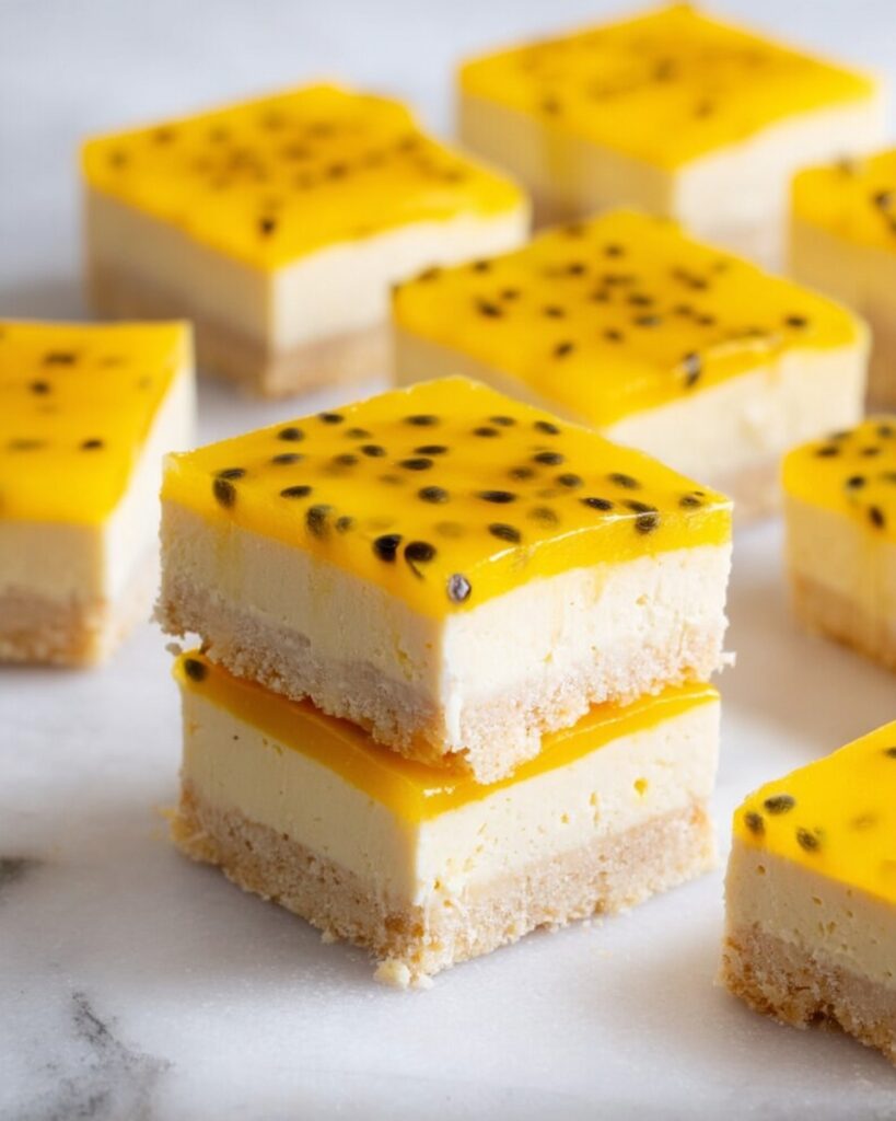 Passionfruit Slice Recipe