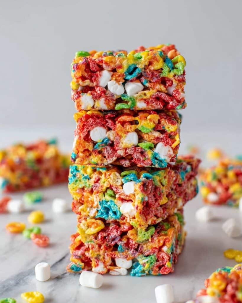 Fruity Pebbles Rice Krispie Treats Recipe