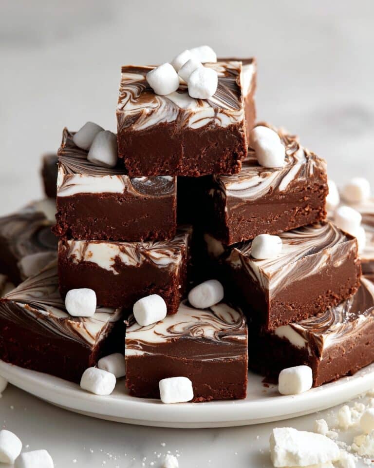 Marshmallow Swirl Fudge Recipe