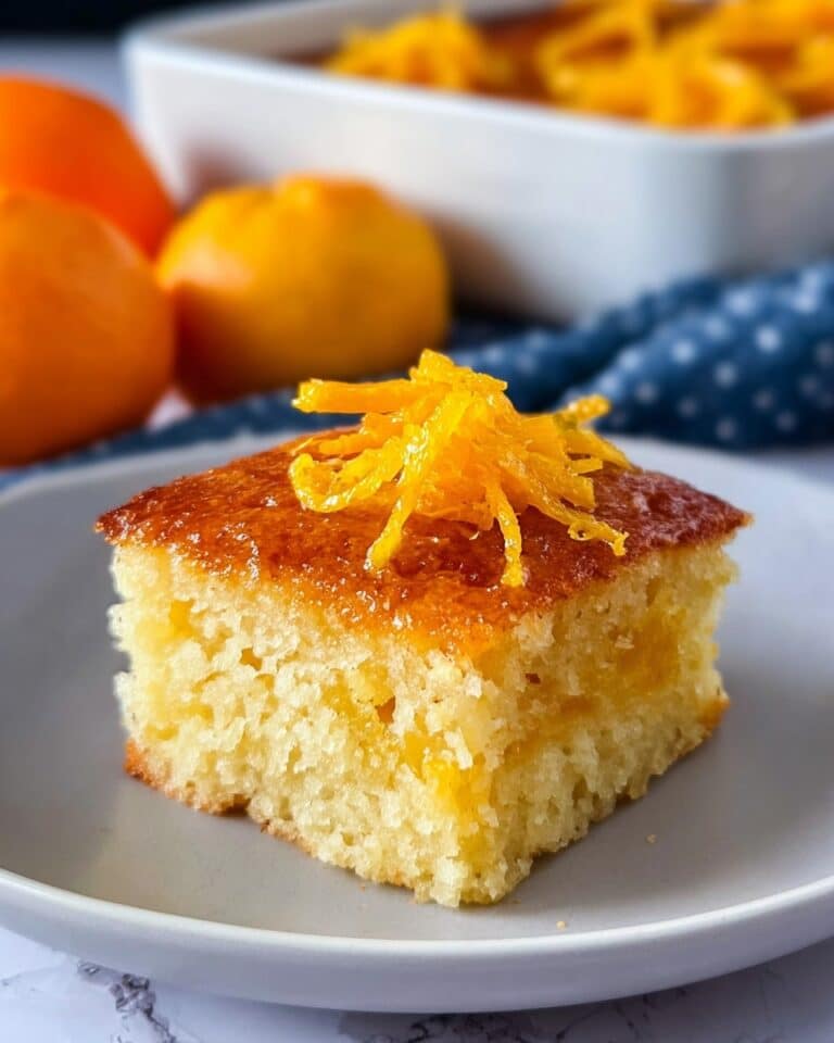 Portokalopita – Greek Orange Pie Recipe