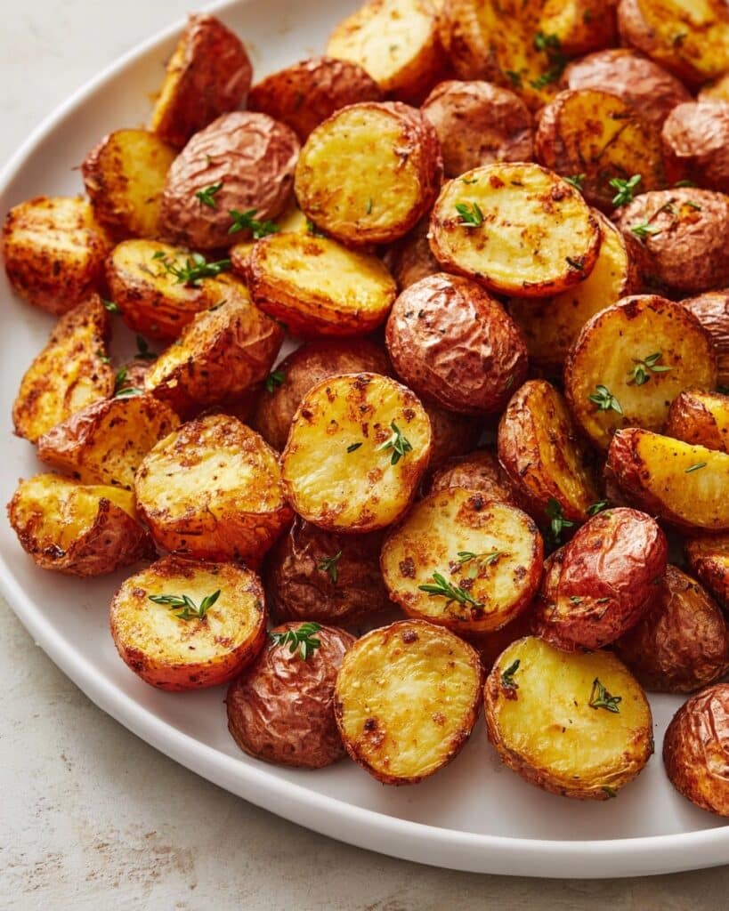 Roasted Red Potatoes with Garlic and Thyme Recipe