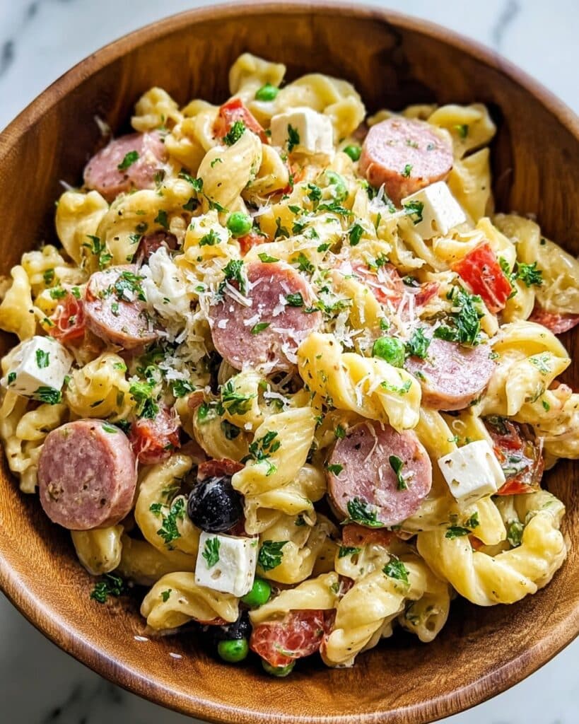 The Best Salami-Mozzarella Tortellini Pasta Salad Recipe