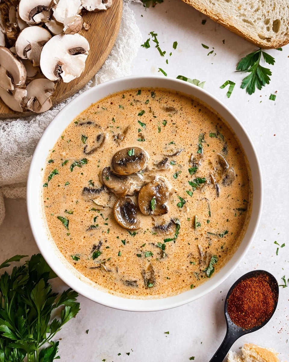 Hungarian Mushroom Soup Recipe